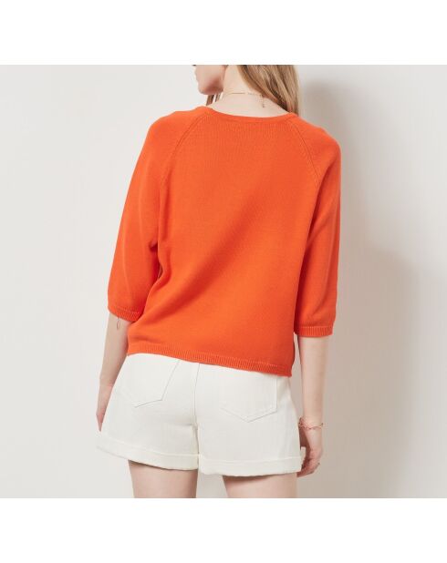 Maglione arancione Carmen pap