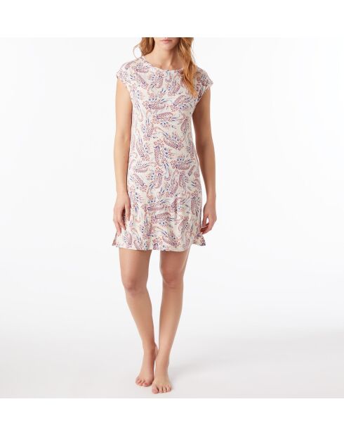 Big T Solis ecrufarbenes Nachthemd