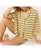 Micha veelkleurige korte broek