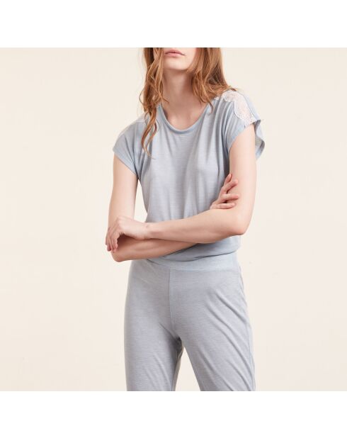 Warm Day blauw t-shirt