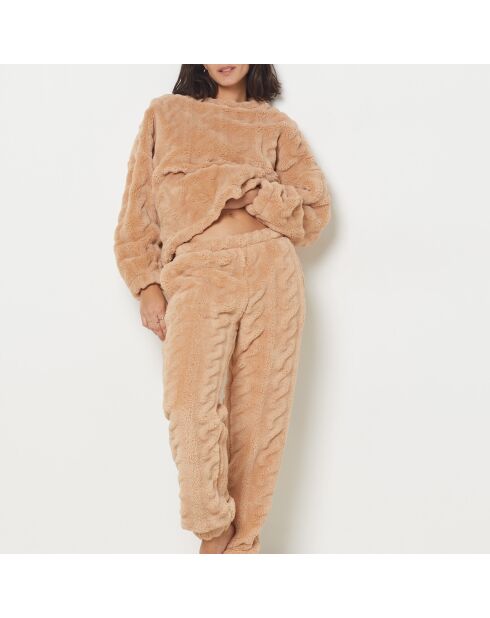 Pantalon Nalane beige