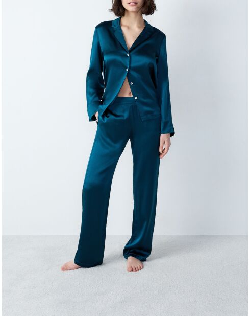 Pearly duck blauwe broek