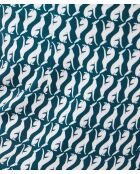 Pantalones Levri con estampado de fondo verde