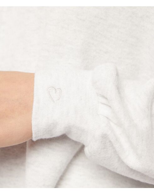 Sweatshirt Cloa gris clair