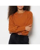 Chaitaly Mustard okerkleurige trui