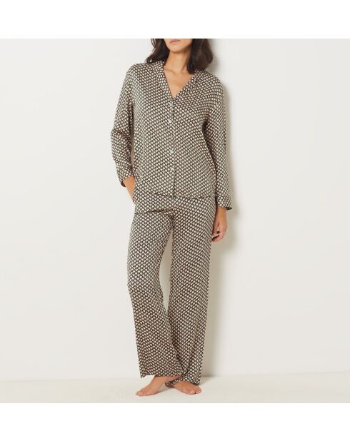 Roseanne Shirt mit Grenadinen-Print