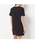 Big T Klara schwarzes Nachthemd