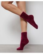 Chaussettes Satine New fushia