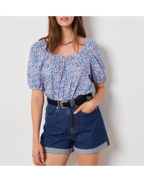 Blusa Lelix stampata multicolor
