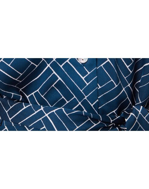 Marineblauw hemd van Jizzo