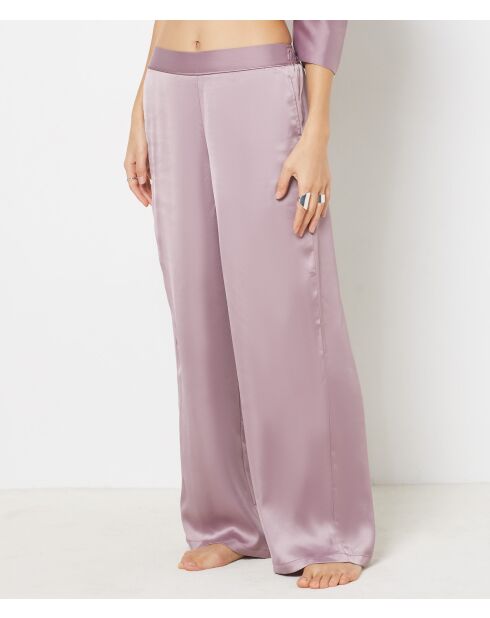 Pantalon Ely mauve