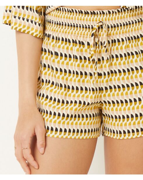 Micha veelkleurige korte broek