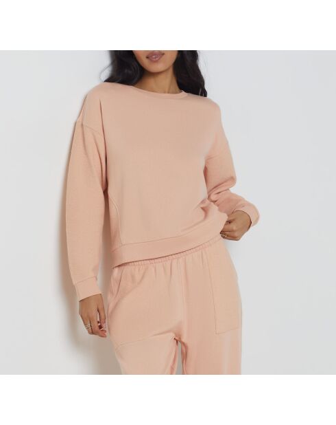Sweatshirt Esty peche
