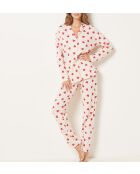 Virgiliz ecrufarbener zweiteiliger Pyjama