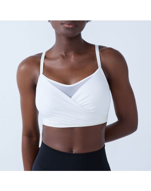 Sujetador blanco con aros Adapt