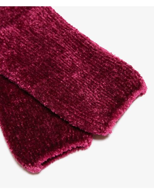 Chaussettes Satine New fushia