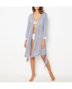 Warm Day marineblaues Negligé