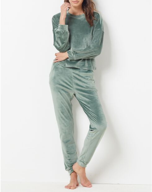 Dunkan khakifarbene olivgrüne Hose