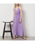 Fedena lavendelblauwe jurk