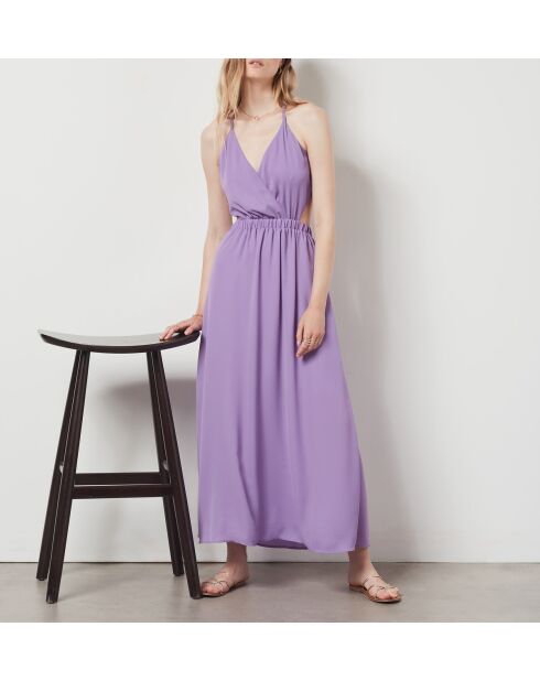 Fedena lavendelblauwe jurk