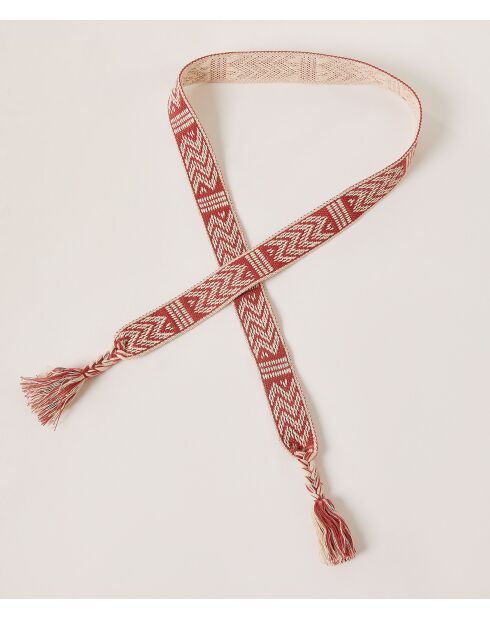 Ceinture Metika terracotta