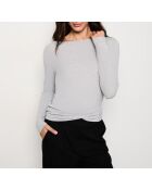 Warm Me Up lichtgrijs T-shirt