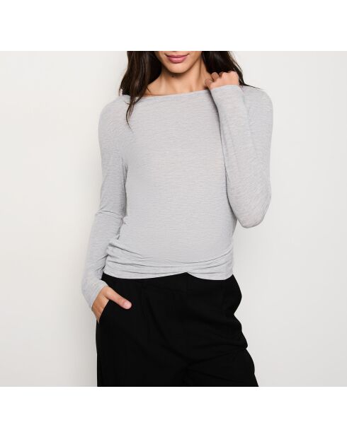 Warm Me Up lichtgrijs T-shirt