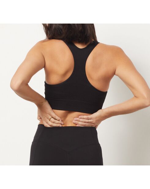 Caroline G schwarzer Bügel-BH