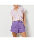 Faredo-shirt gedrukt op een ecru achtergrond