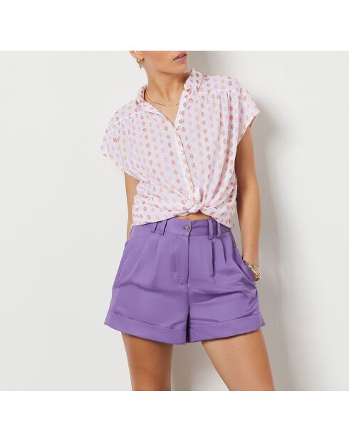 Faredo-shirt gedrukt op een ecru achtergrond