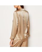 Hemdje met parelwitte zalm en perzik