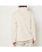 Pigiama tre pezzi beige Ocea