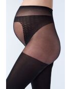 30D Maternity schwarze Strumpfhose