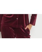 Camicia granata bordeaux Bellah