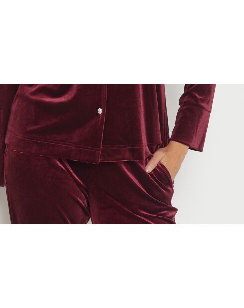 Camicia granata bordeaux Bellah