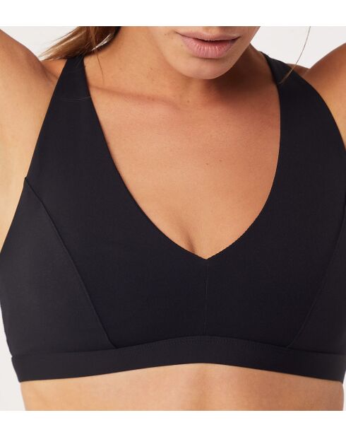 Sterkere zwarte beugelbeha