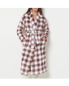 Déshabillé Telia carreaux multicolore