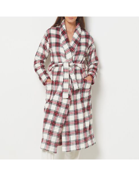 Déshabillé Telia carreaux multicolore