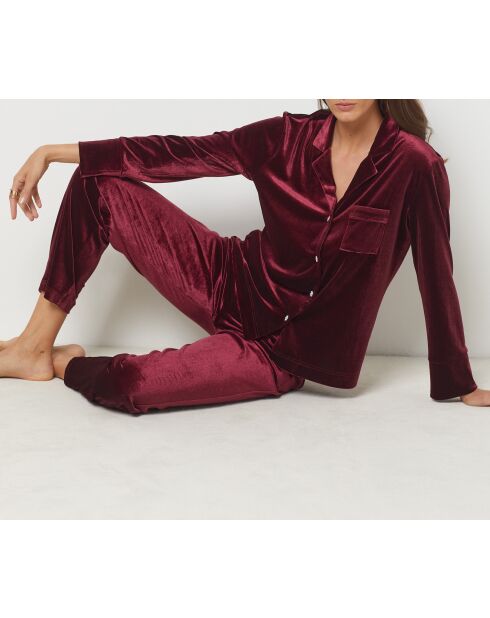 Bellah bordeauxrode granaatbroek