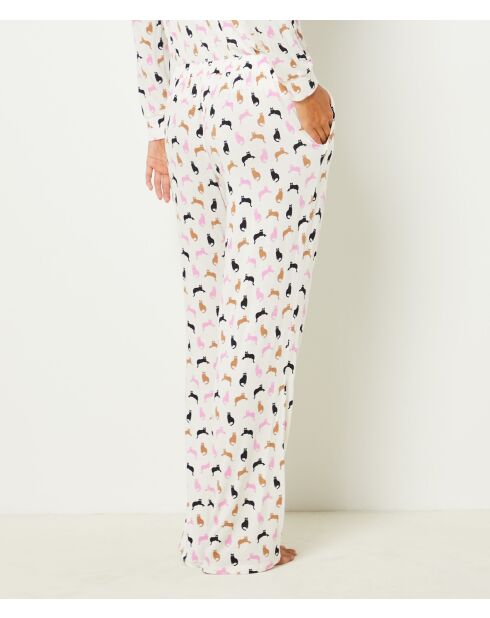 Pantalon Camona ecru