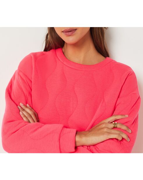 Sweatshirt Danae fushia