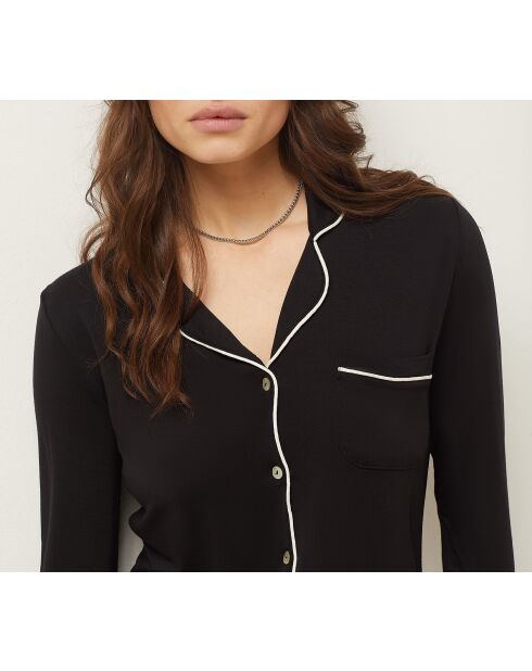 Jaelle schwarzes Hemd