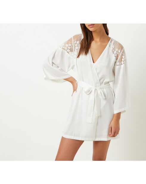 Déshabillé Somptueuse blanc