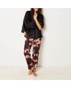 Pyjama trois pièces Janne noir