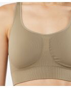 Sujetador con aros Goal Nile Green