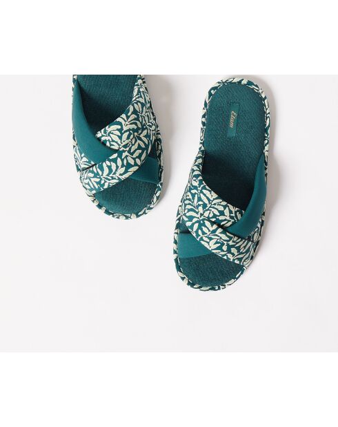 Tongs Thea vert canard