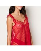 Cuore rotes Nachthemd