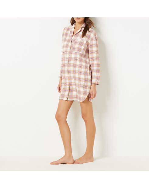 Liquette Cerisa carreaux marron