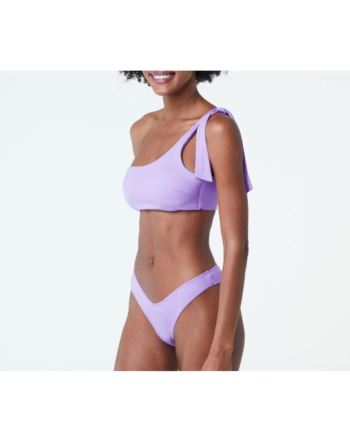Soutien-gorge sans armature bandeau et sans coque Essentiella lilas