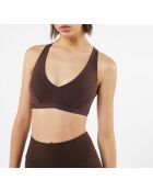 Soutien-gorge sans armature Stronger marron